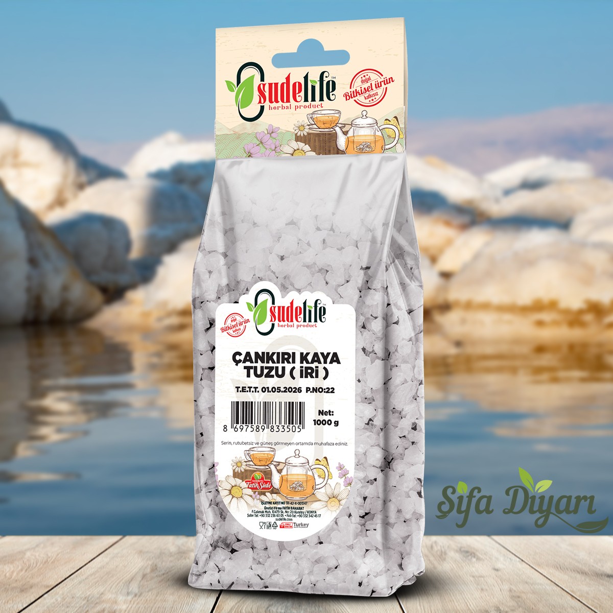 Çankırı Kaya Tuzu (İri) 1 kg