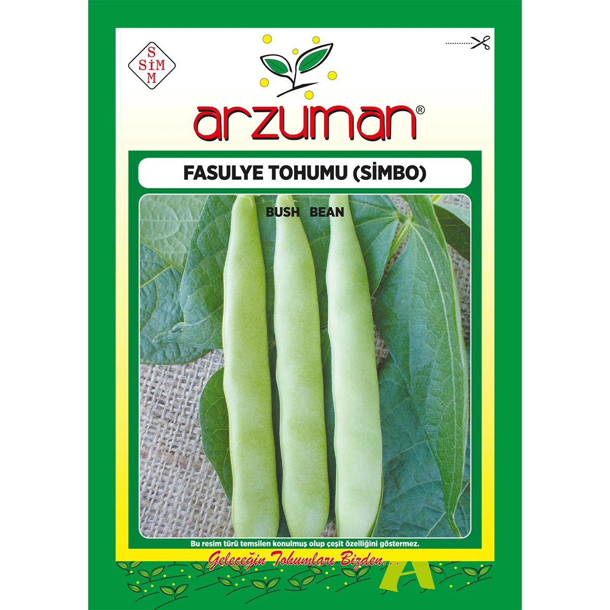 Fasulye Tohumu (Simbo) 50 gr Arzuman
