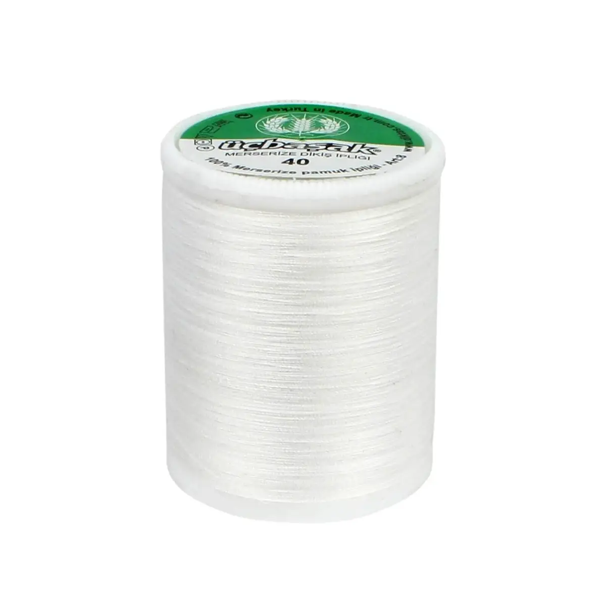 Üçbaşak Makara Makina Dikiş İpliği 900/40 Beyaz
