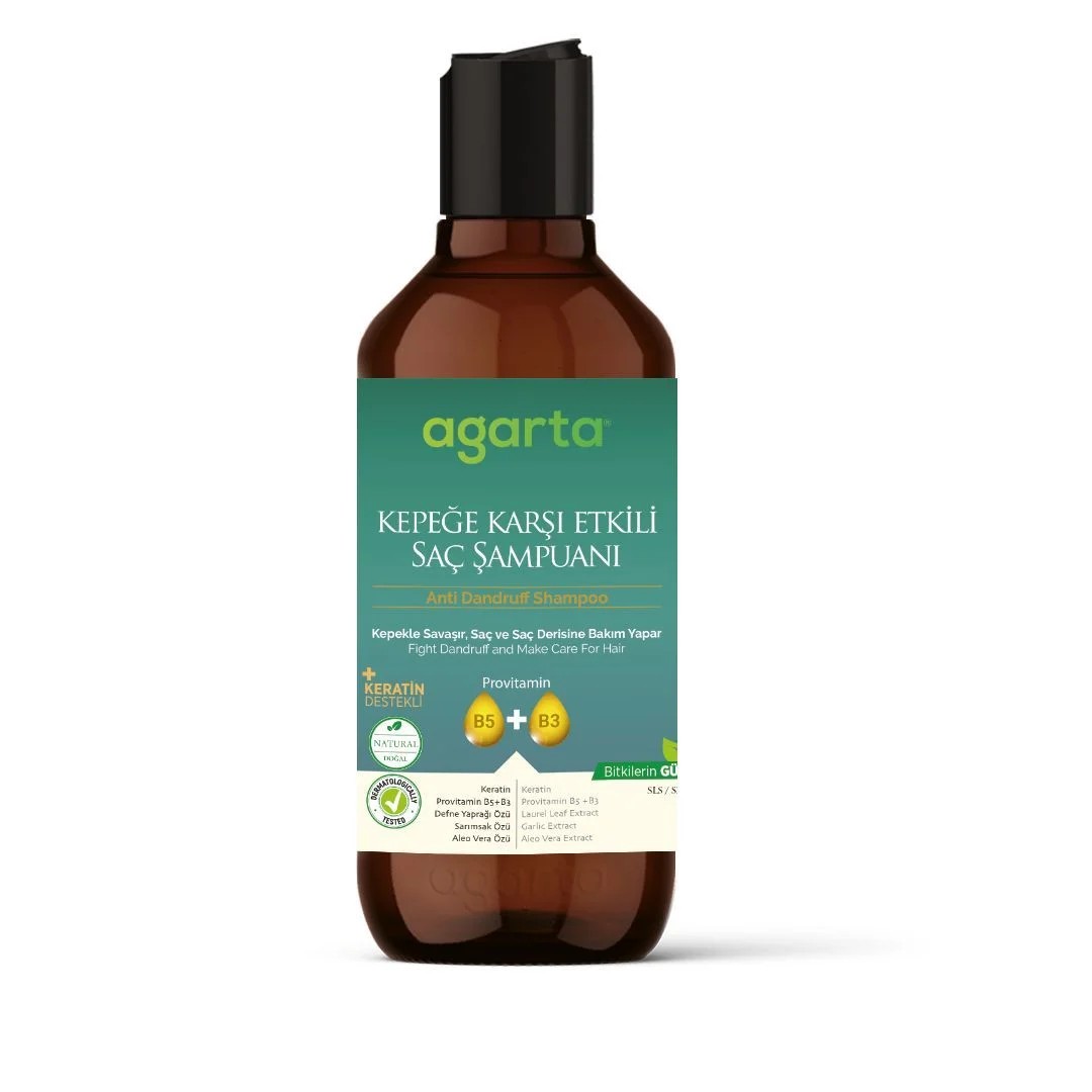 Agarta Doğal Kepek Karşıtı Saç Bakım Şampuanı 400 ml