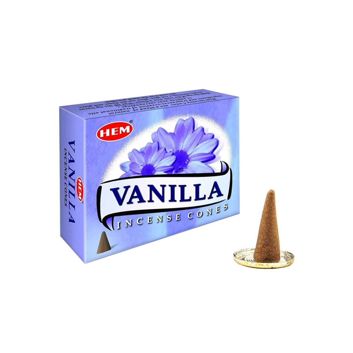 HEM Vanilla Konik Tütsü 10 Adet