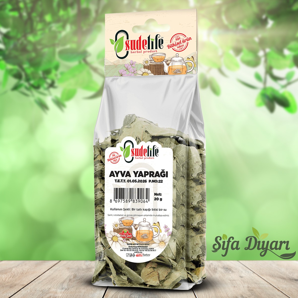 Ayva Yaprağı 20 gr