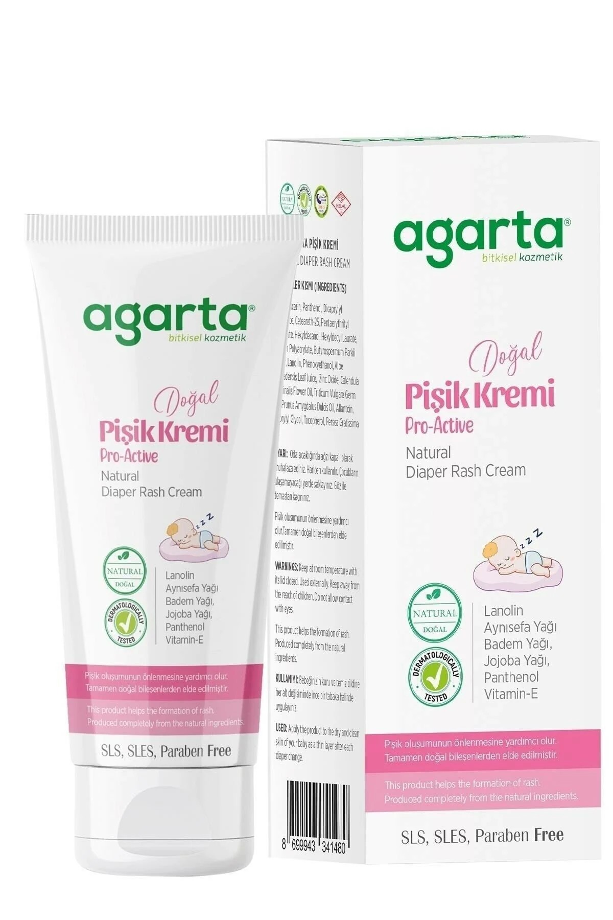 Doğal Pişik Kremi 100 ml