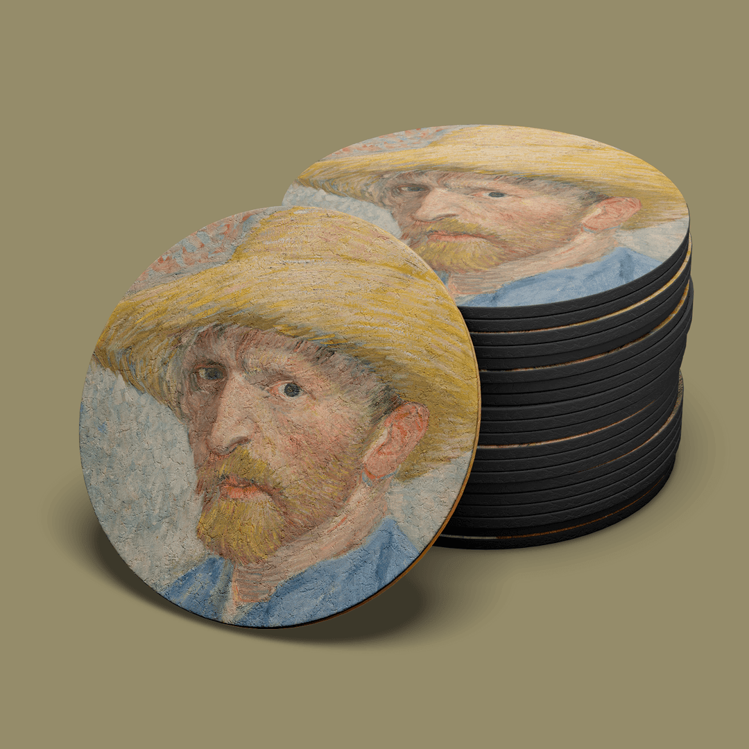 Vincent van Gogh - Otoportre (1887) - Bardak Altlığı