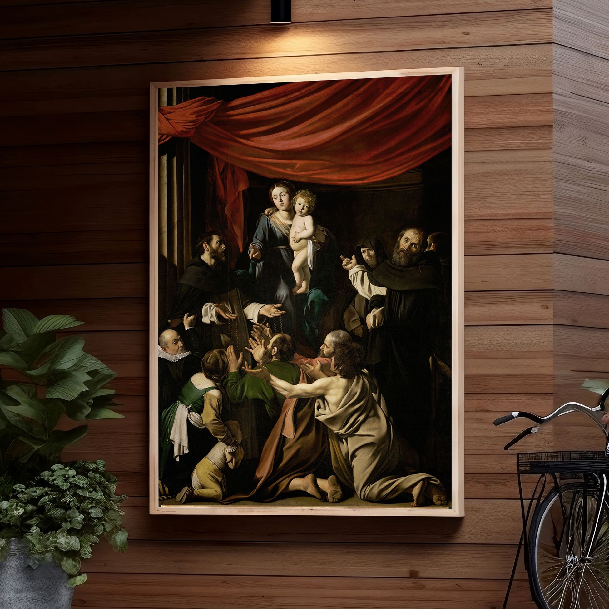 Caravaggio - Madonna of the Rosary