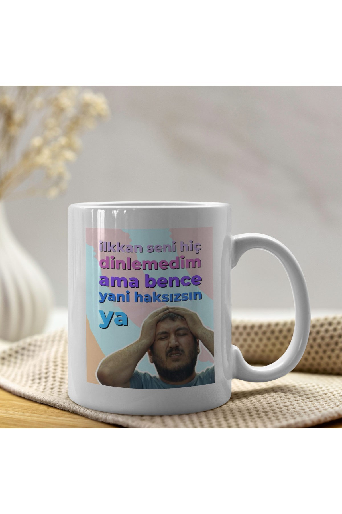 GİBİ Dizisi Yılmaz ve İlkkan Motto Kupa Bardak