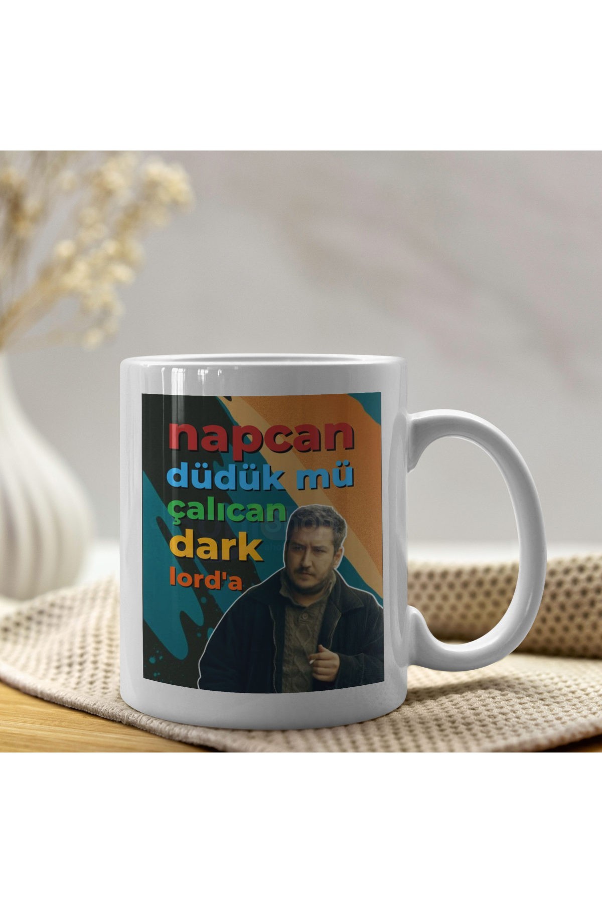 GİBİ Dizisi Yılmaz ve İlkkan Motto Kupa Bardak