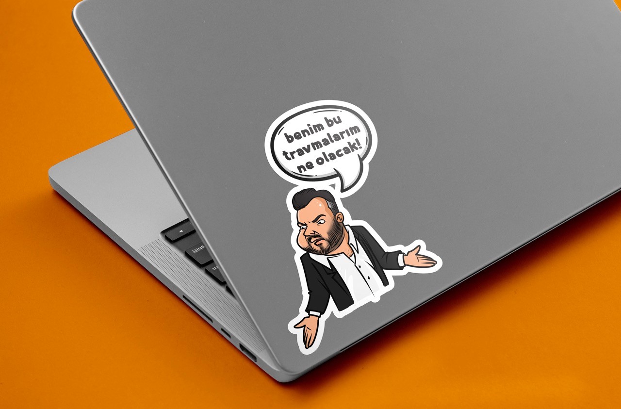 Benim bu travmalarım ne olacak! - Sticker