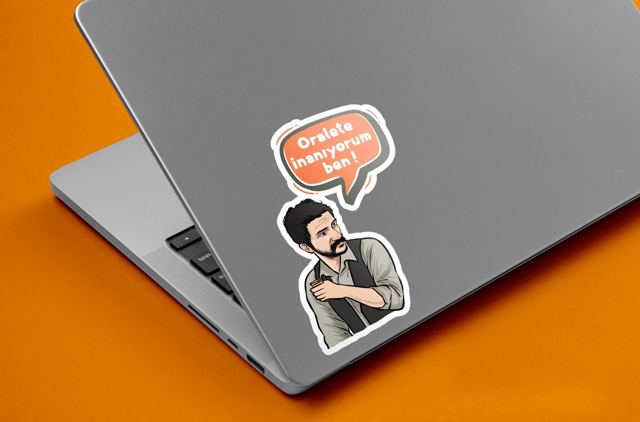 Oralete inanıyorum ben! - Sticker