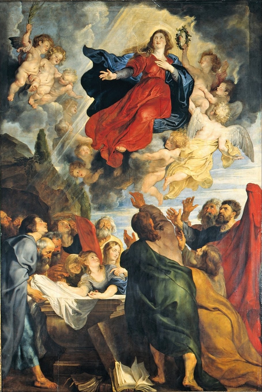 Peter Paul Rubens - Meryem'in Göğe Kabulü (1616-1618 civarı)