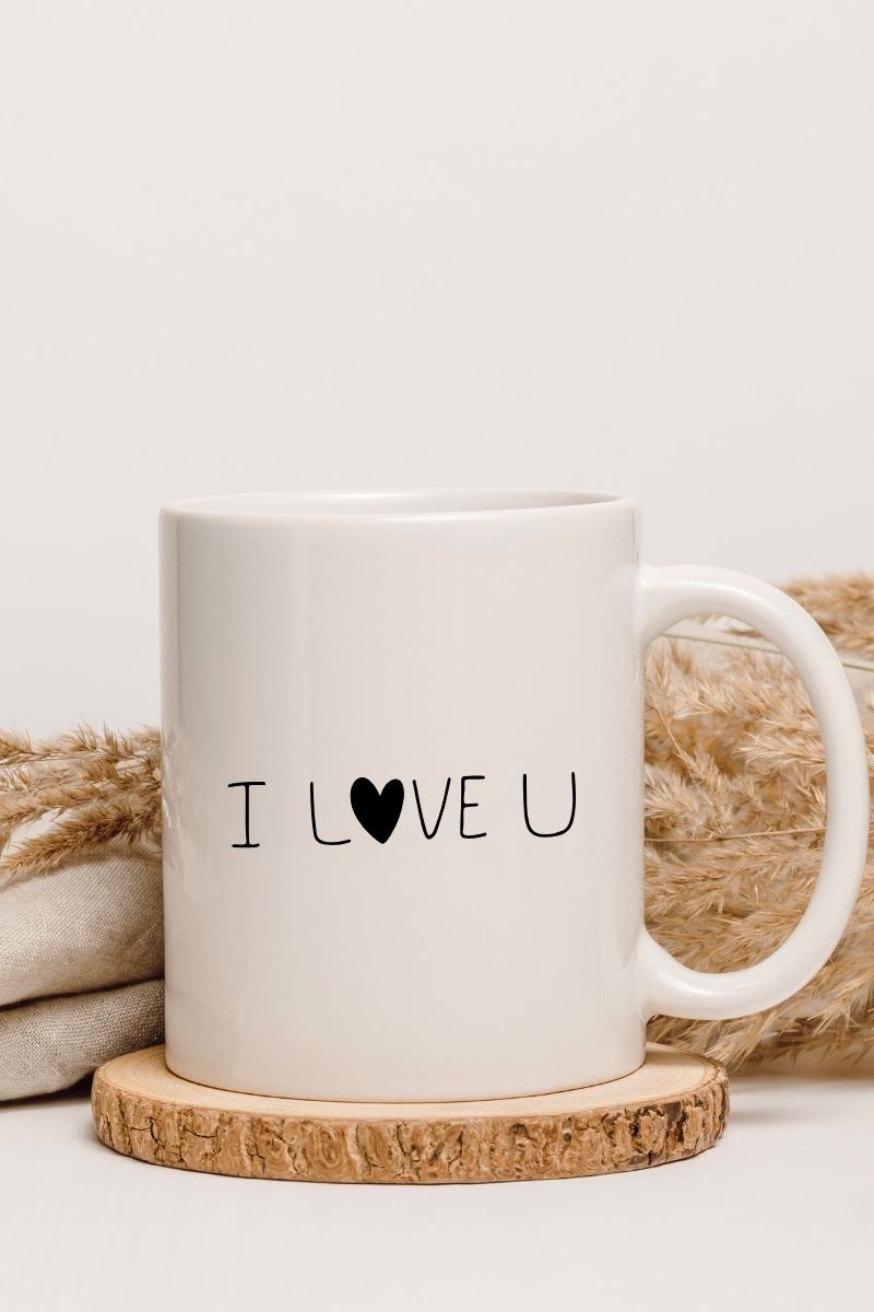 I Love You- Sevgili Özel Kupa