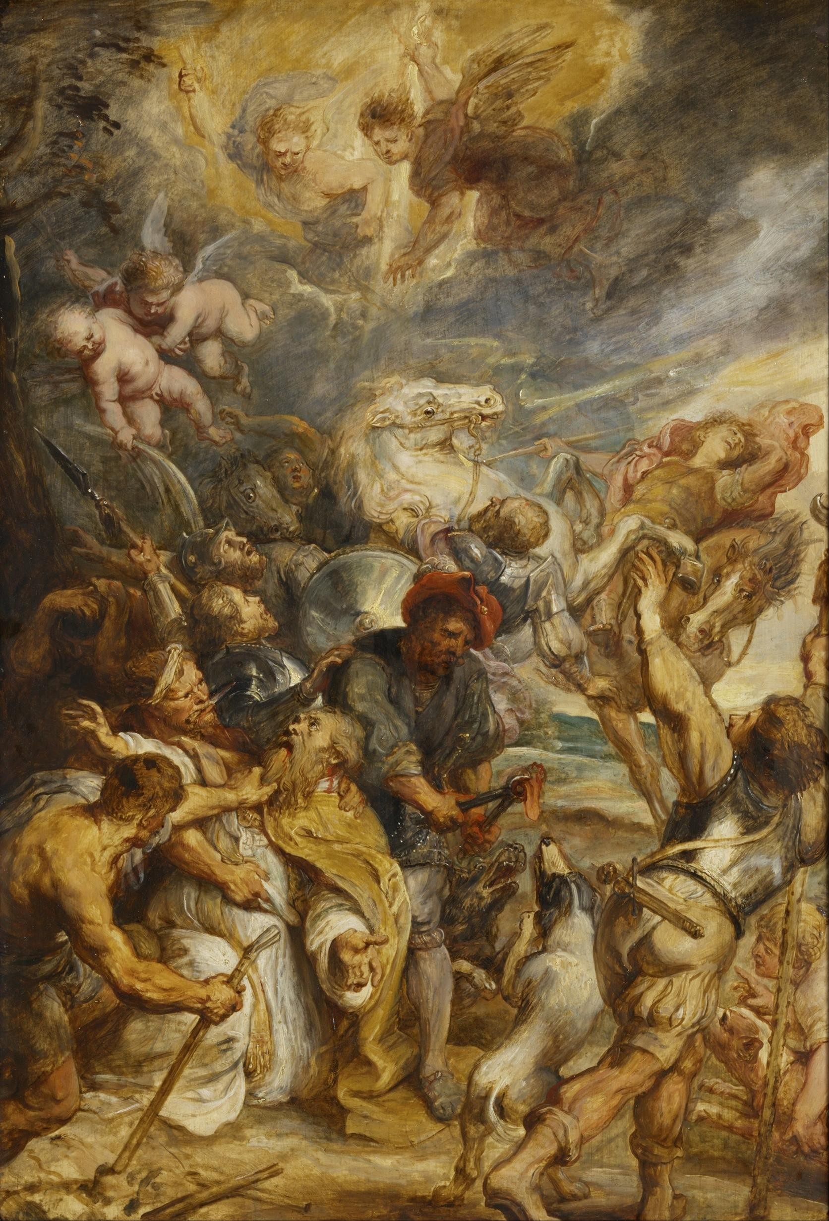 Peter Paul Rubens - Aziz Livinus'un Şehit Edilmesi (1633 - 1635)