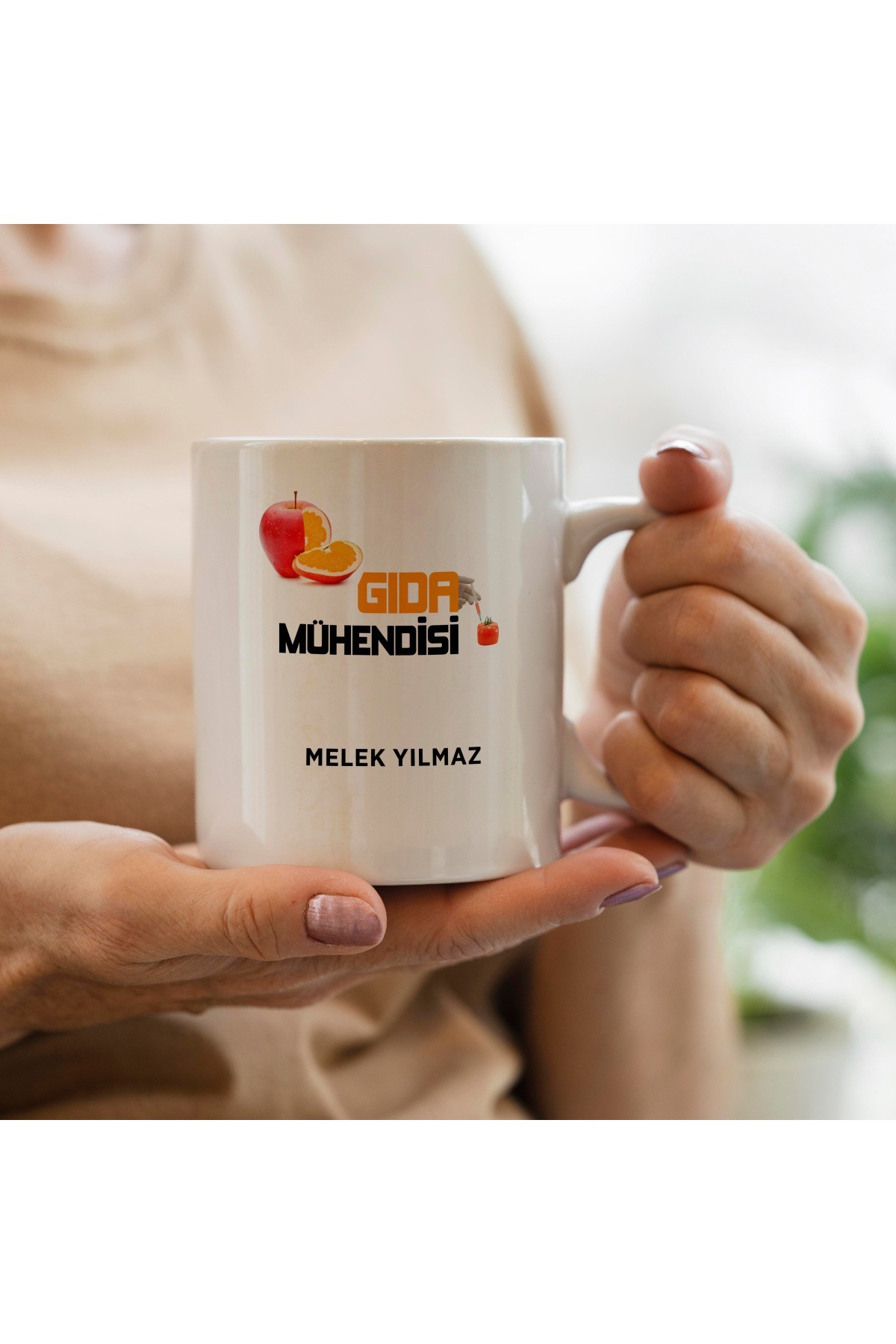 Kişiye Özel Meslek Gıda Mühendisi Kupa Bardak