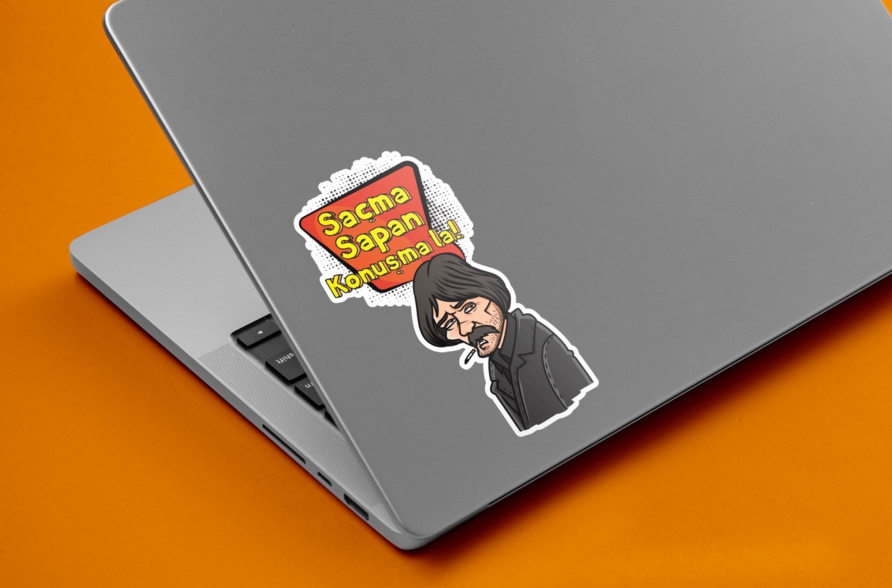 Saçma sapan konuşma la! - Sticker