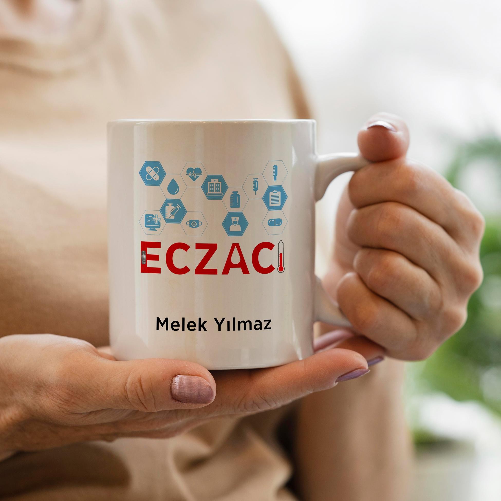 Kişiye Özel Meslek Eczacı Kupa Bardak