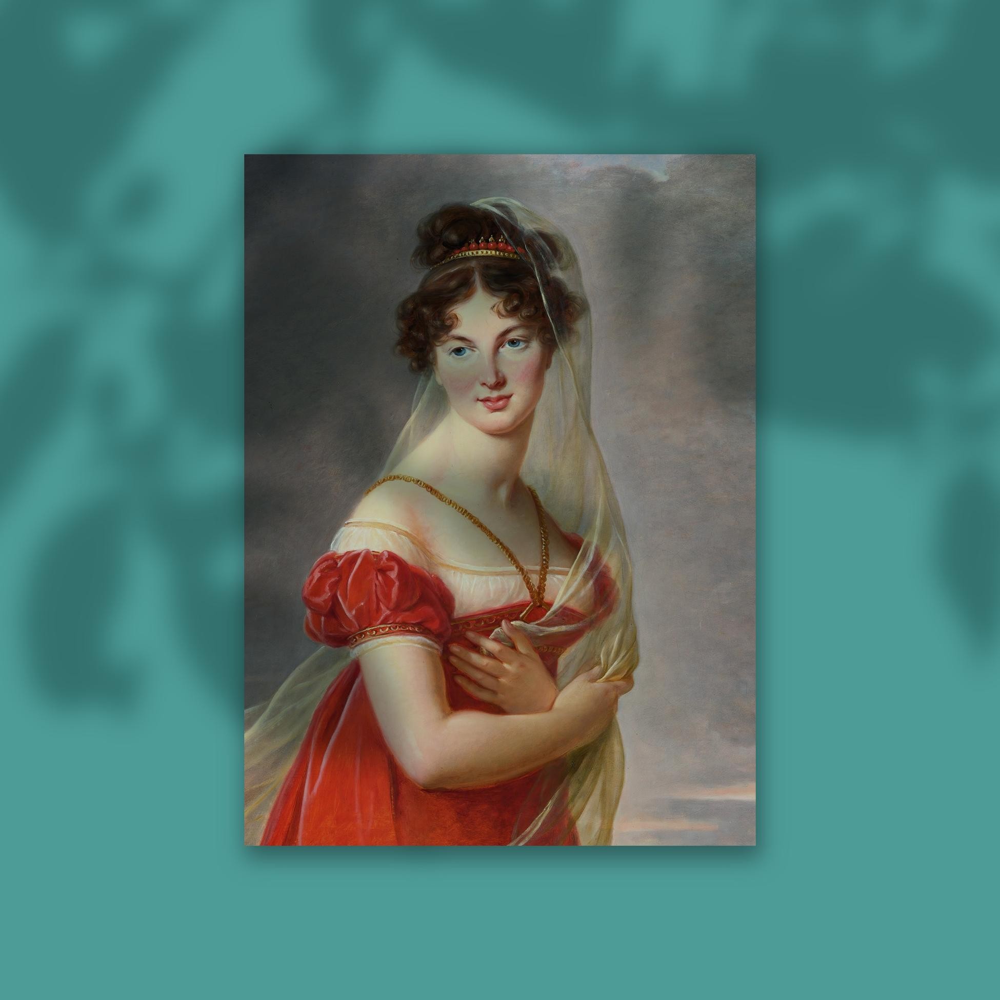 Elisabeth Louise Vigée Le Brun - Portrait Of Aglaé Angélique Gabrielle - Poster