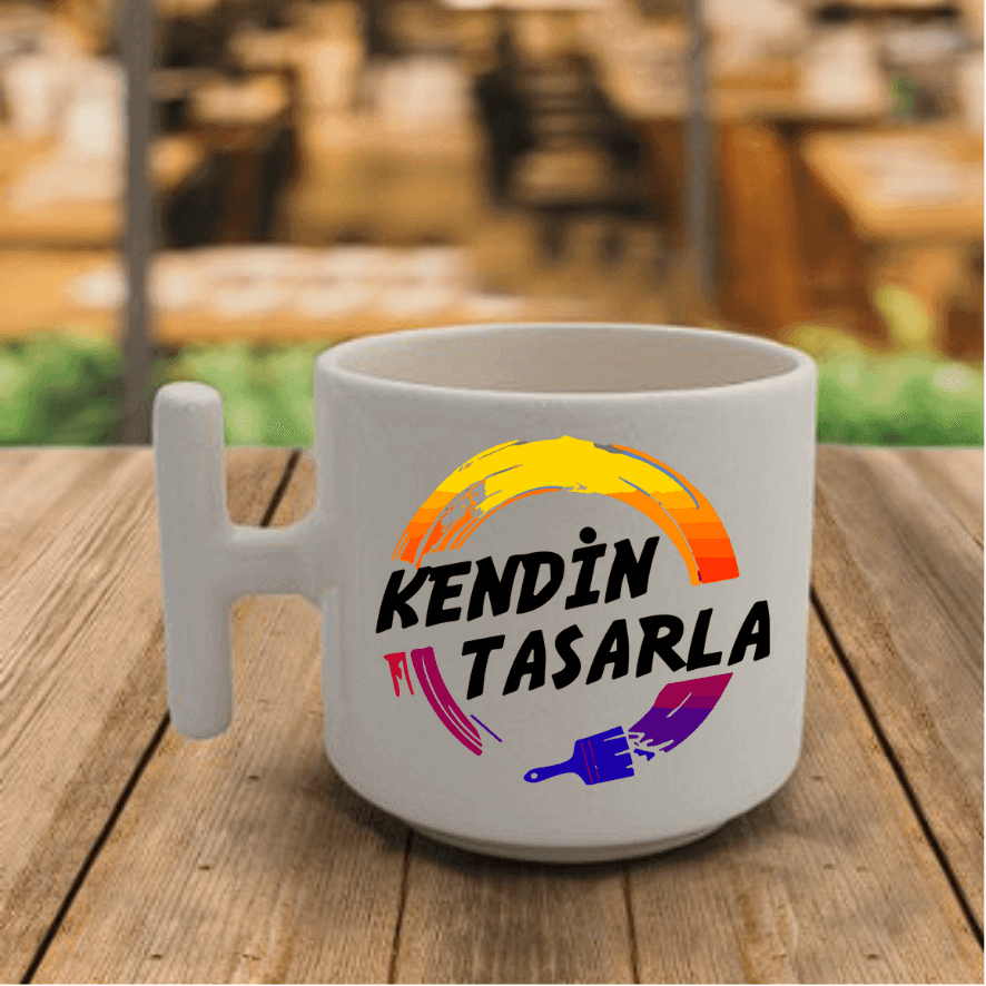 Kendin Tasarla T Kulplu Fincan