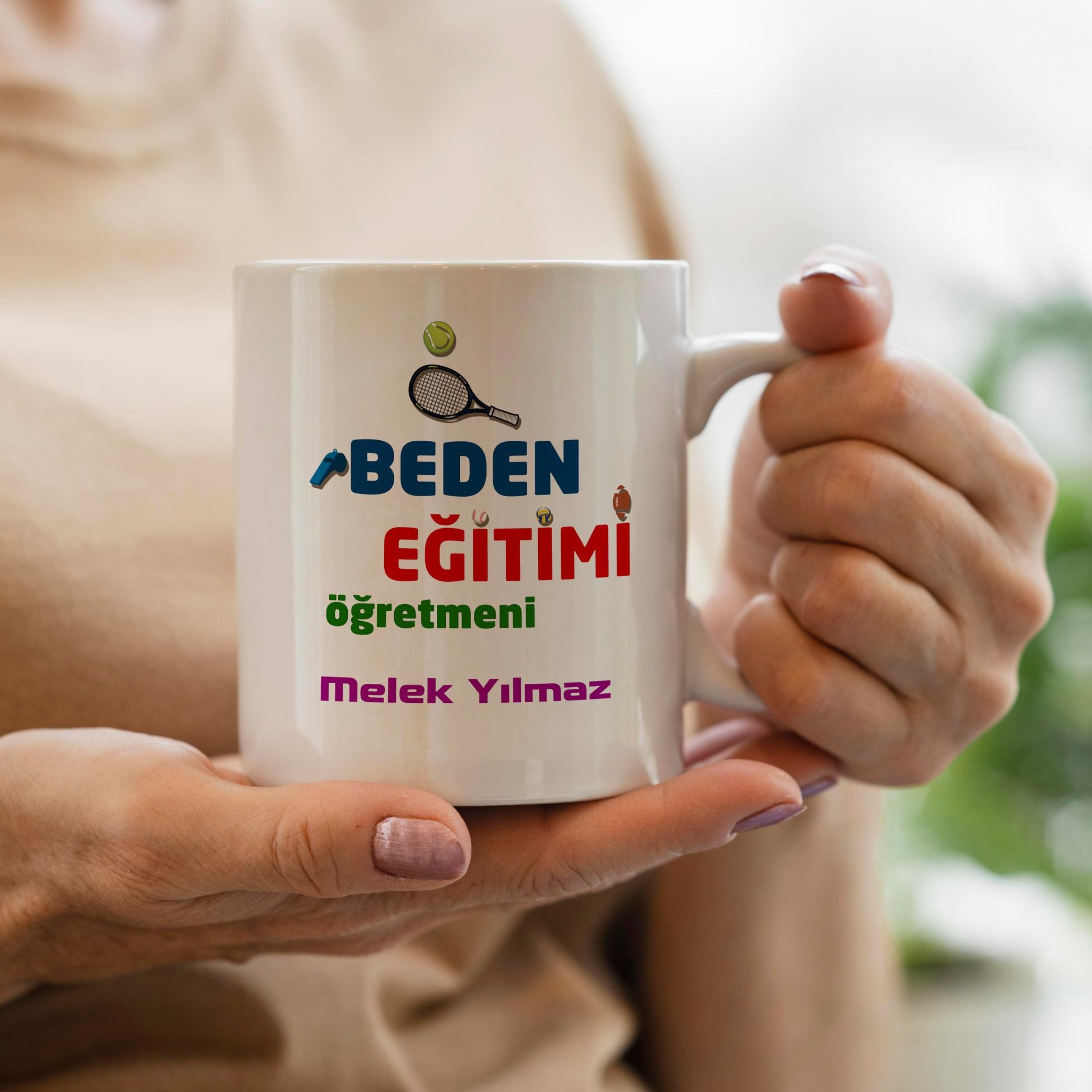 Kişiye Özel Meslek Beden Öğretmeni Kupa Bardak