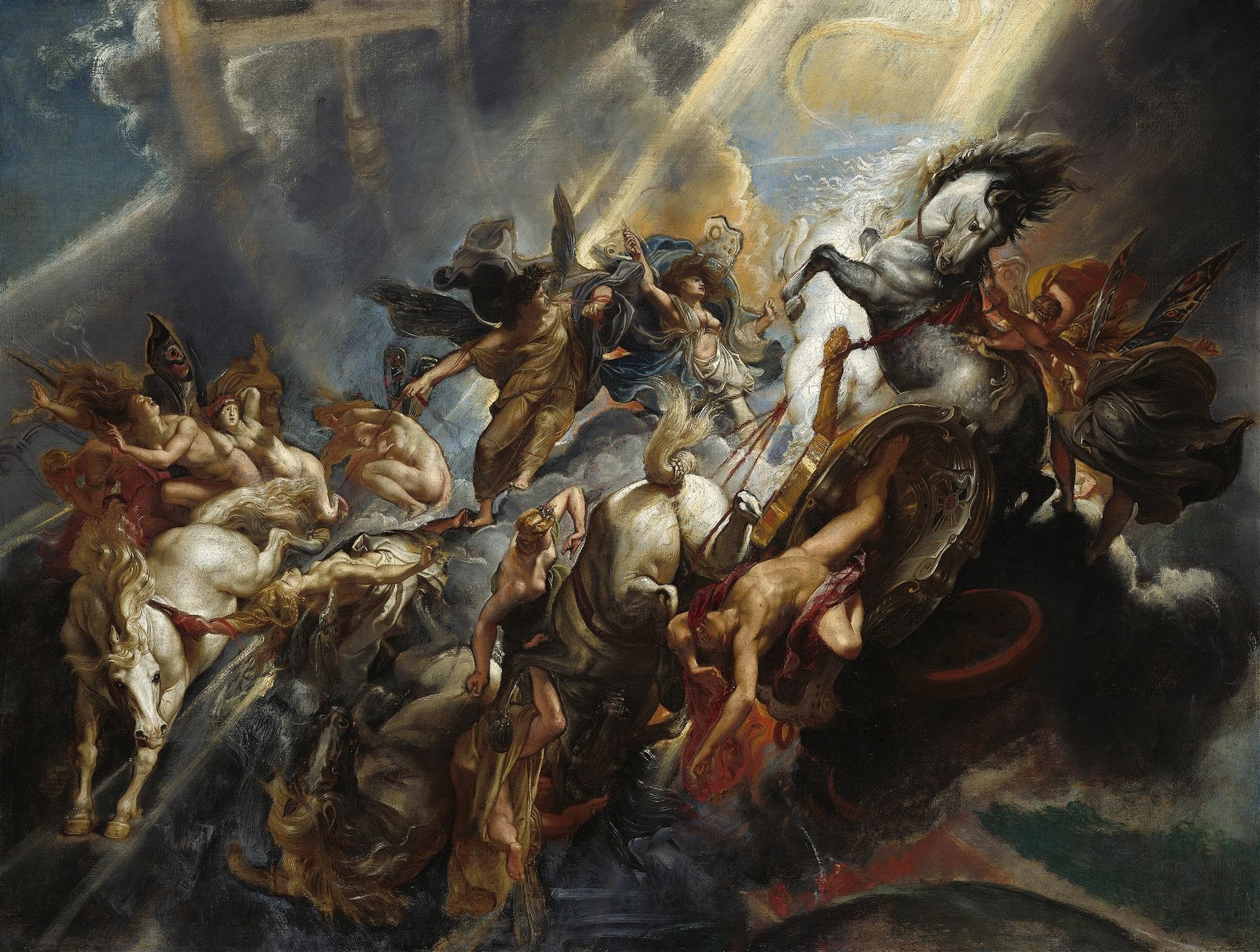 Peter Paul Rubens - Faytonun Düşüşü (M. 1604-1605)
