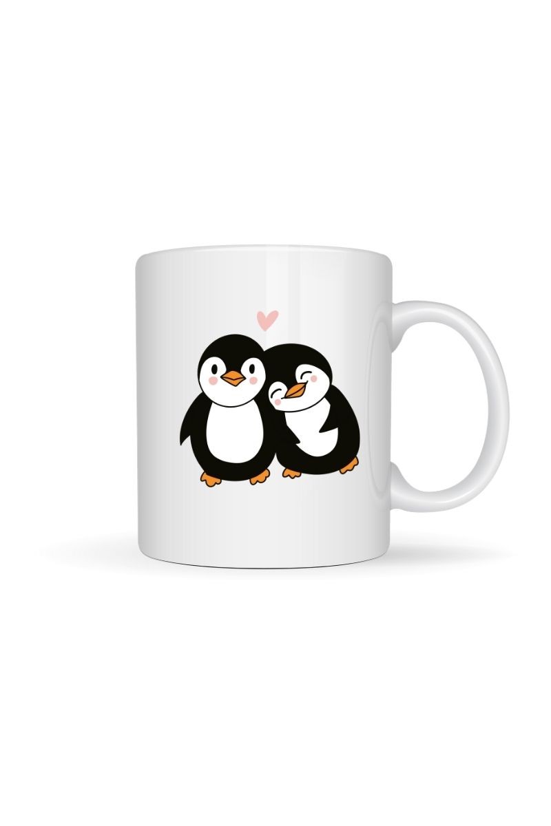 Aşık Penguenler- Özel Kupa