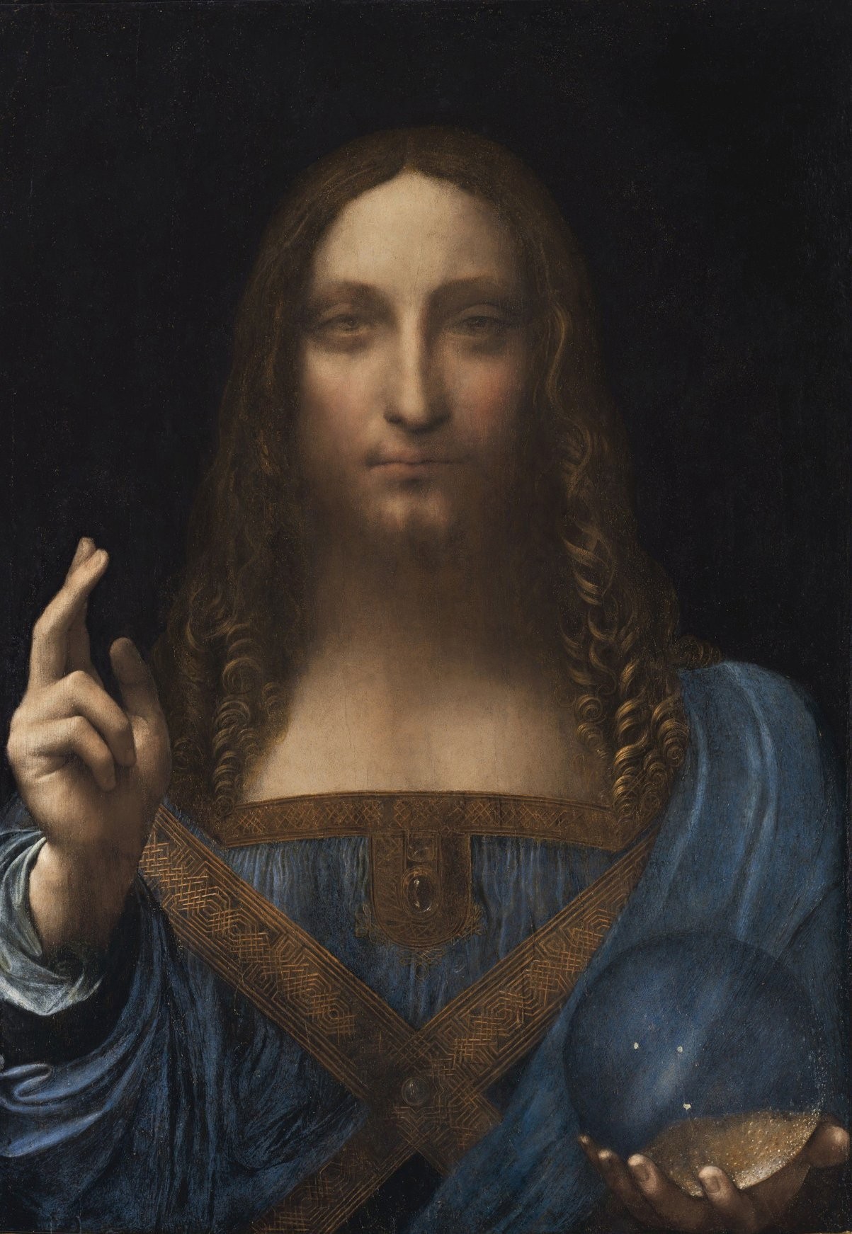 Leonardo Da Vinci - Salvador Mundi Portrait