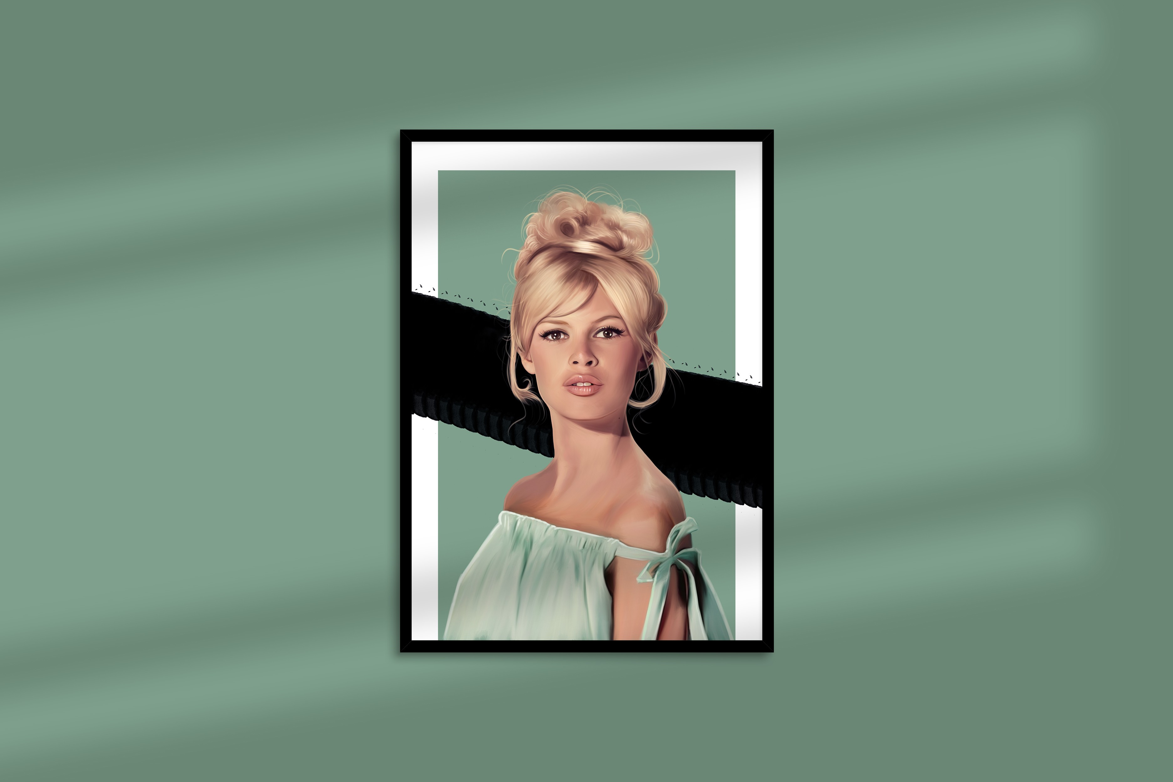 Brigitte Bardot | GK Art Serisi Poster