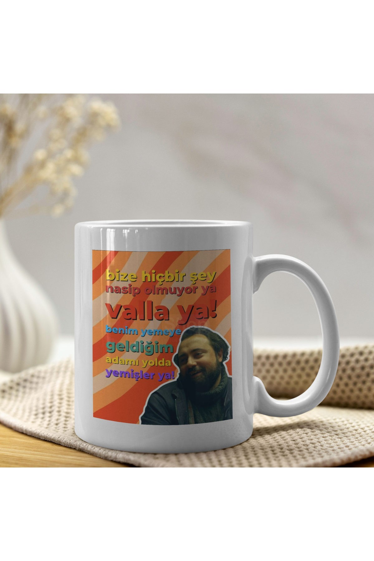 GİBİ Dizisi Yılmaz ve İlkkan Motto Kupa Bardak