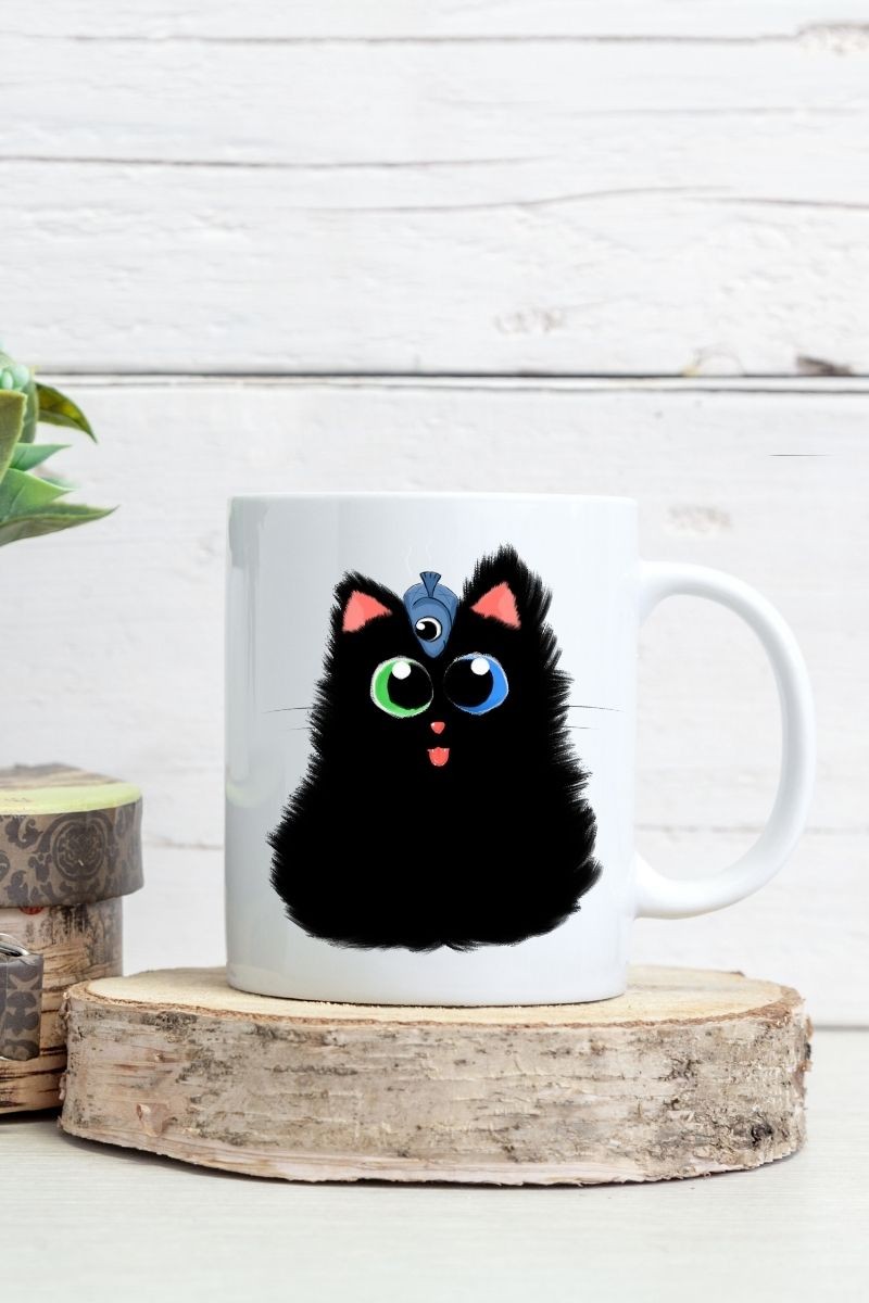 Black Cat 5- Özel Kupa