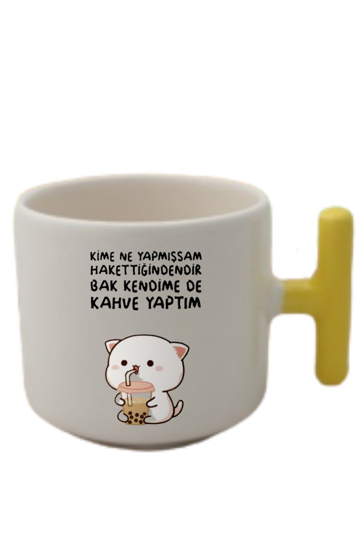 Kime Ne Yaptıysam T Kulp Fincan