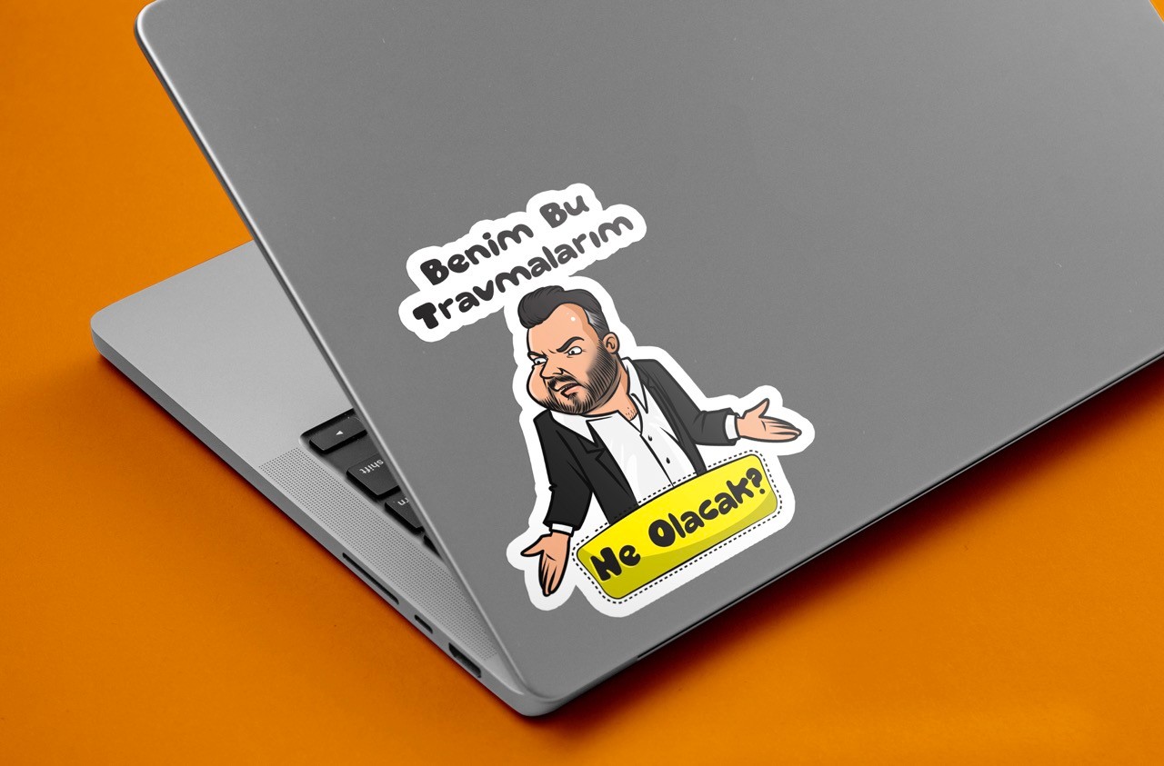 Benim bu travmalarım ne olacak! - Sticker