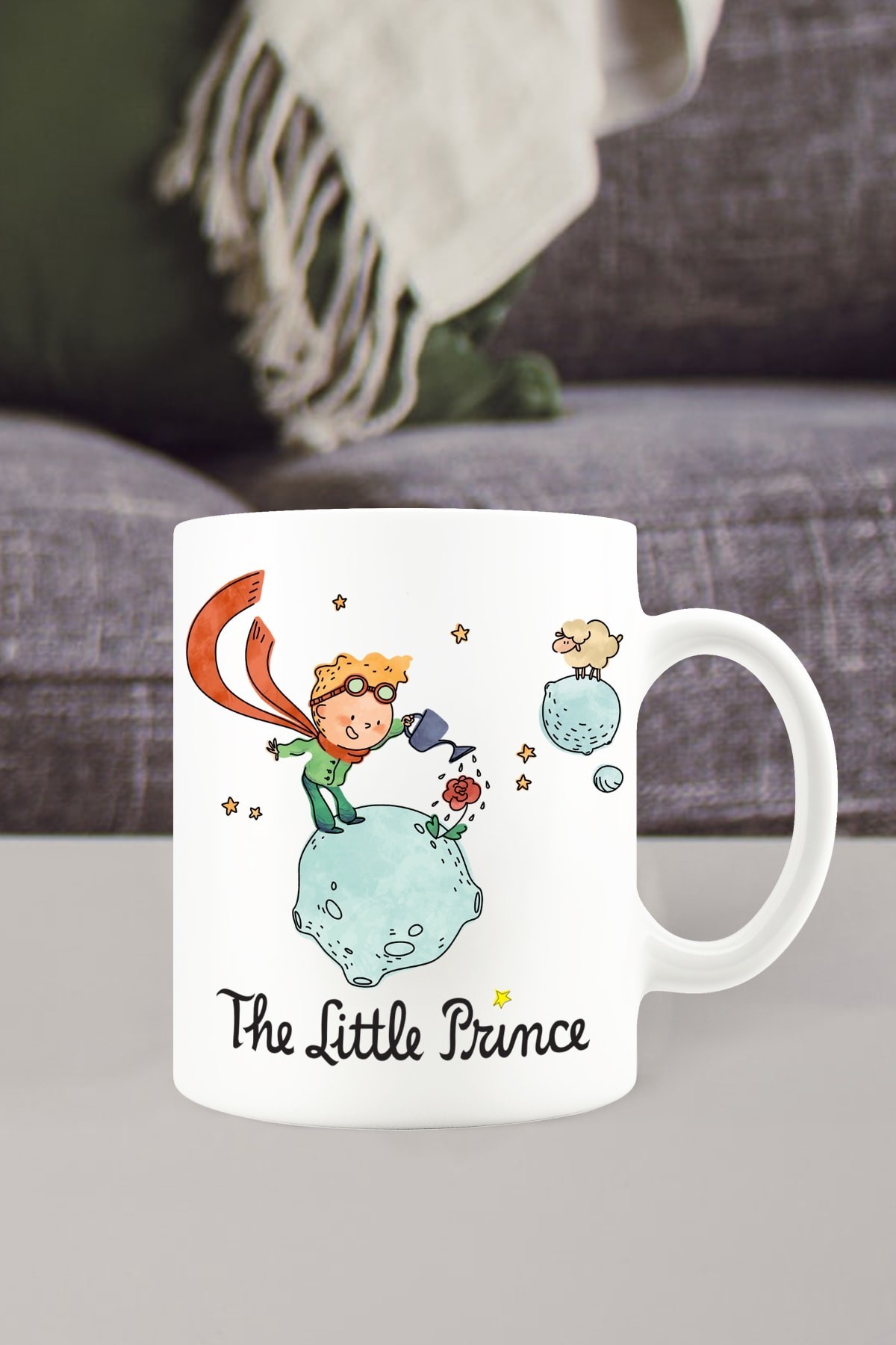 Küçük Prens Little Prince Kuzu Temalı Kupa Bardak