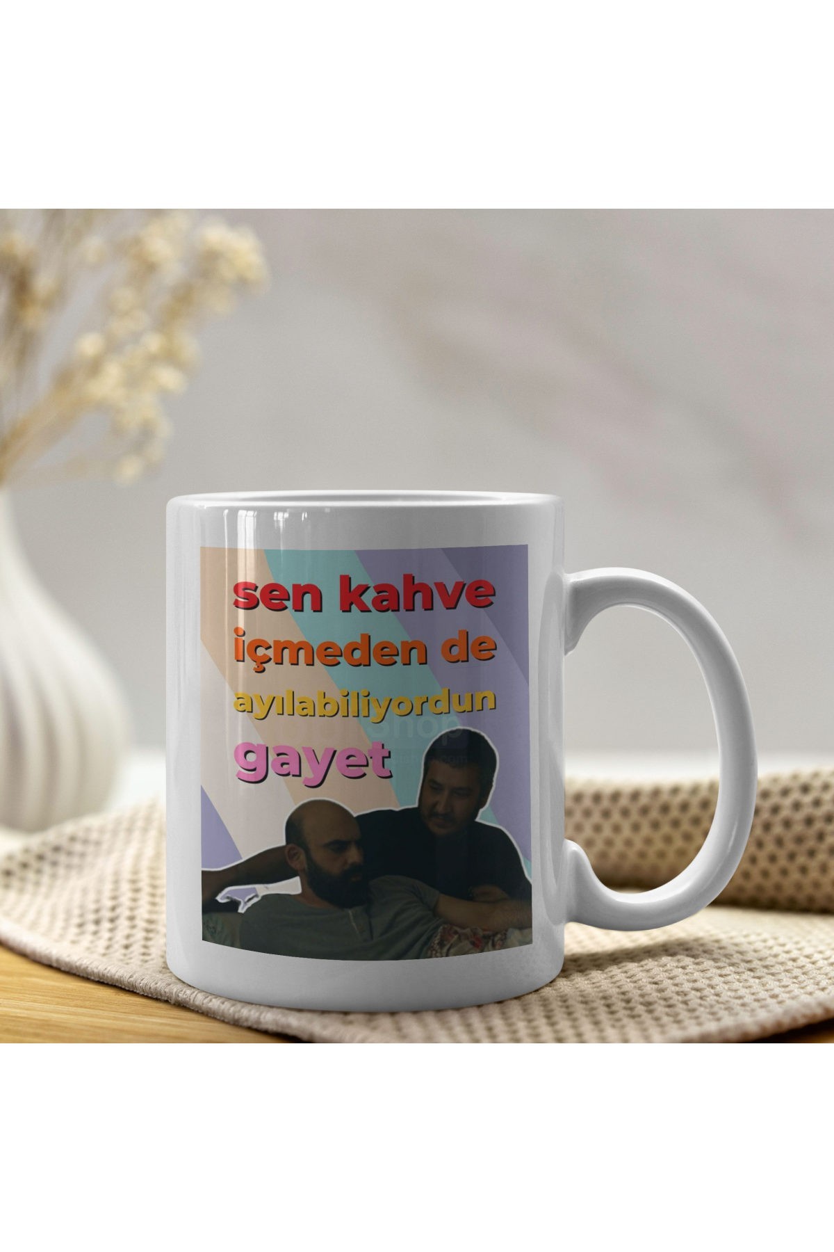 GİBİ Dizisi Yılmaz ve İlkkan Motto Kupa Bardak