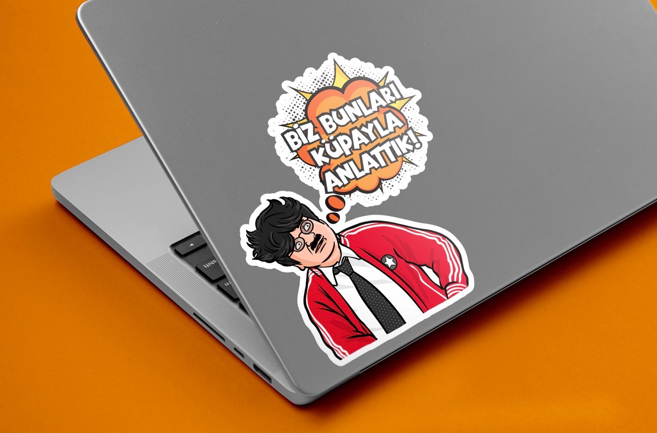 Biz bunları küpayla anlattık!  - Sticker