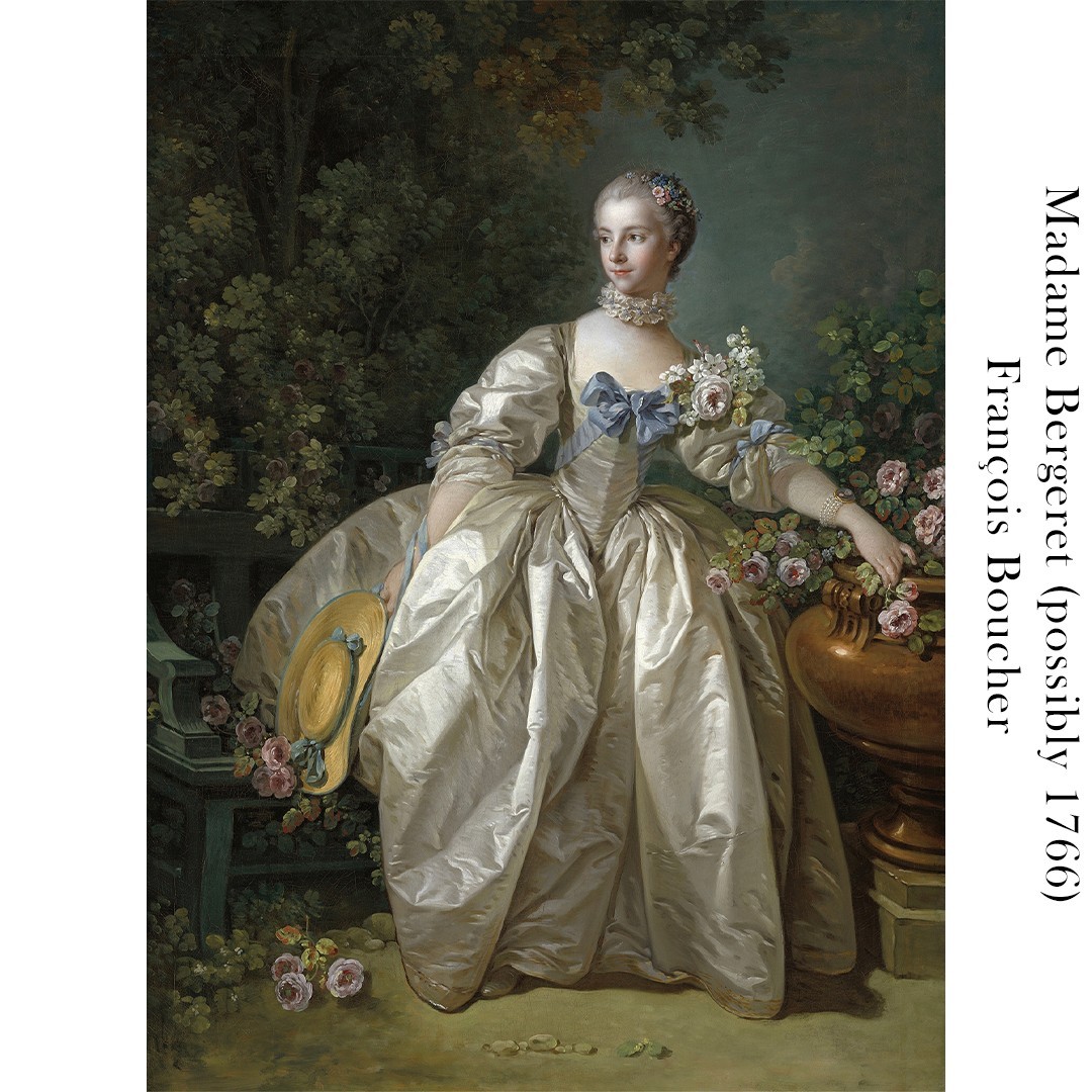 François Boucher - Madame Bergeret (possibly 1766) - Kupa Bardak
