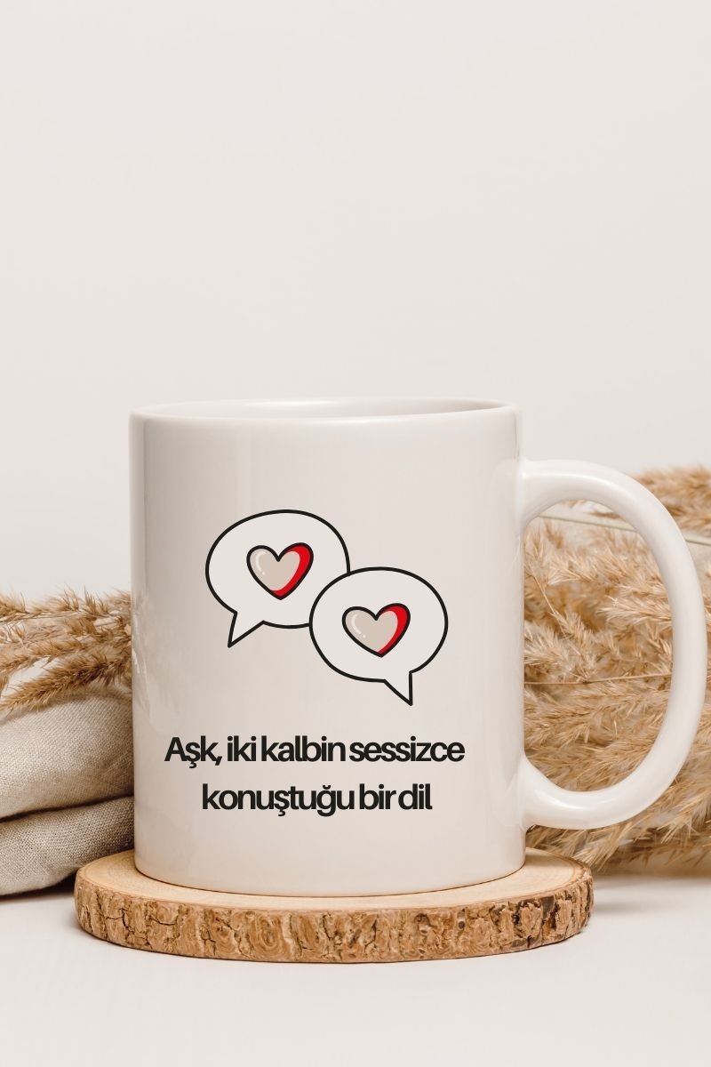 AŞK Dili- Sevgili Özel Kupa