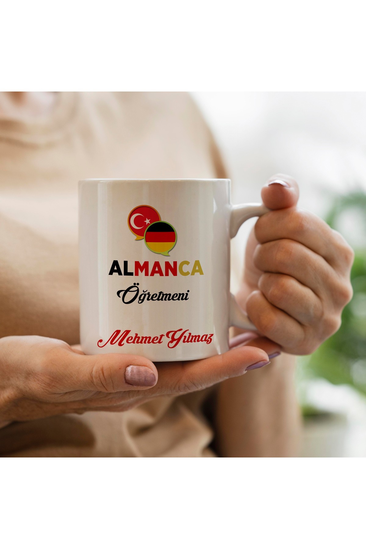 Kişiye Özel Meslek Almanca Öğretmeni Kupa Bardak