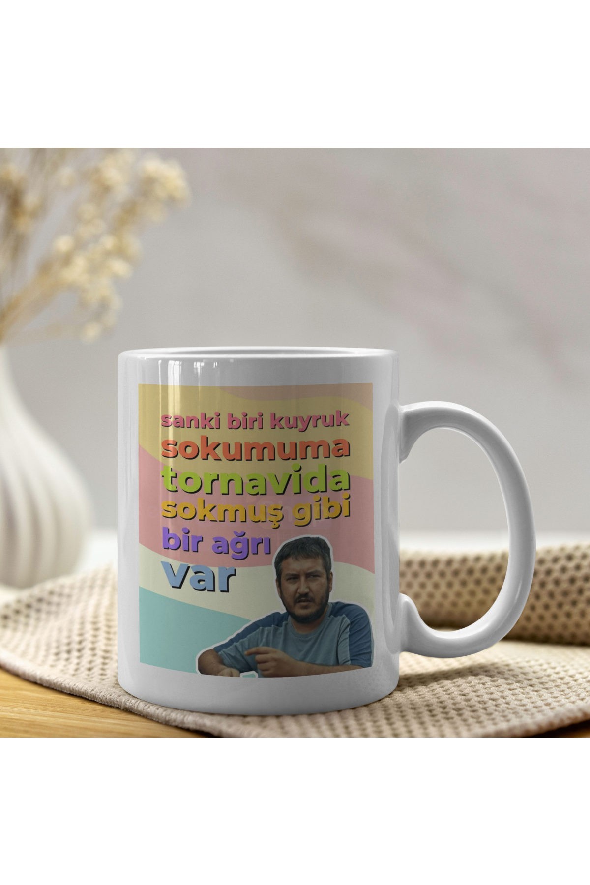 GİBİ Dizisi Yılmaz ve İlkkan Motto Kupa Bardak
