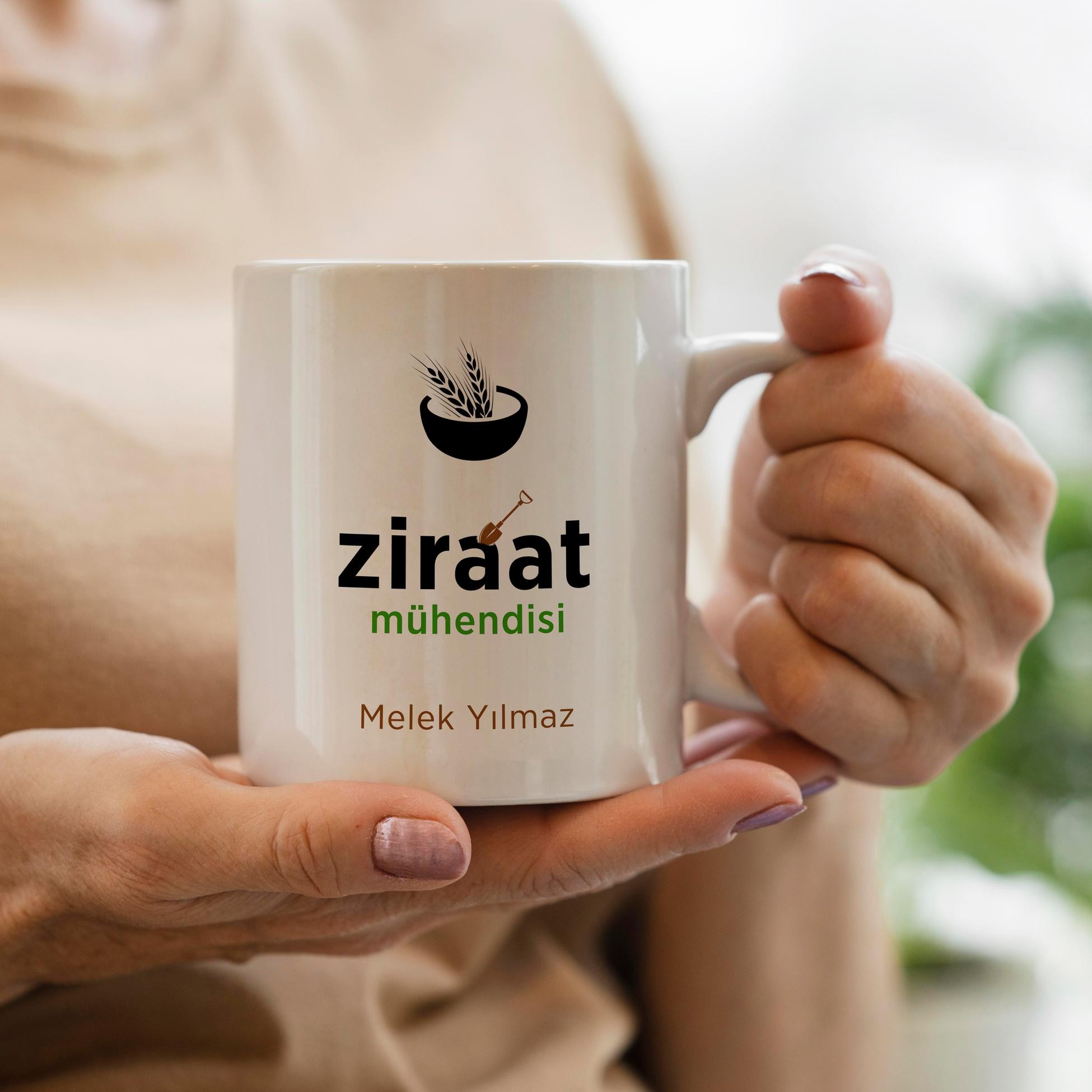 Kişiye Özel Meslek Ziraat Mühendisi Kupa Bardak