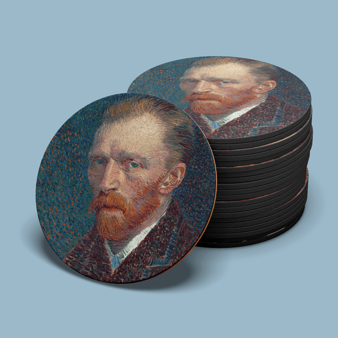Vincent van Gogh - Self-Portrait (1887) - Bardak Altlığı