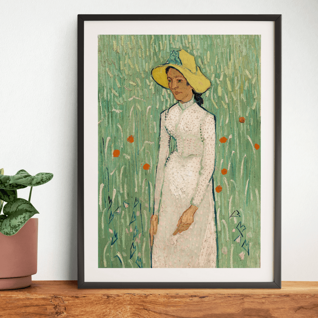 Vincent van Gogh - Girl in White (1890) - Poster
