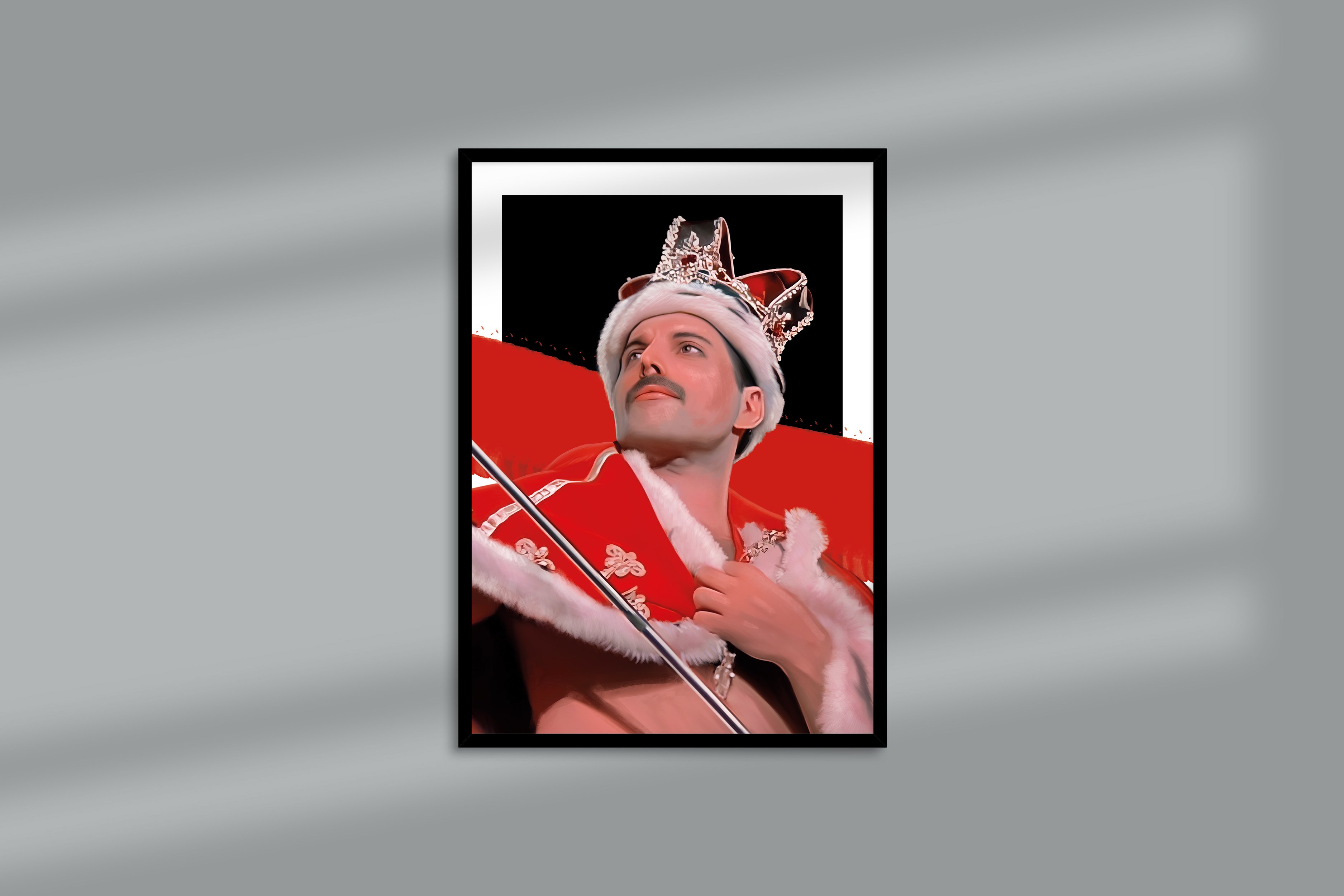 Freddie Mercury | GK Art Serisi Poster