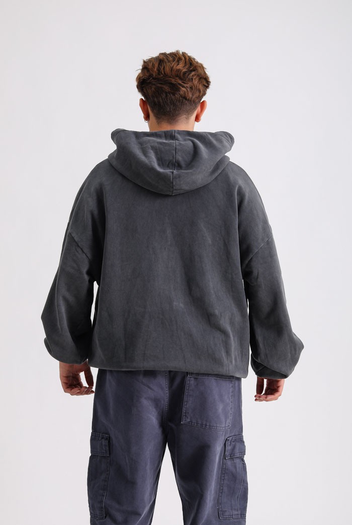 California Washed Premium Zip Oversize Hoodie