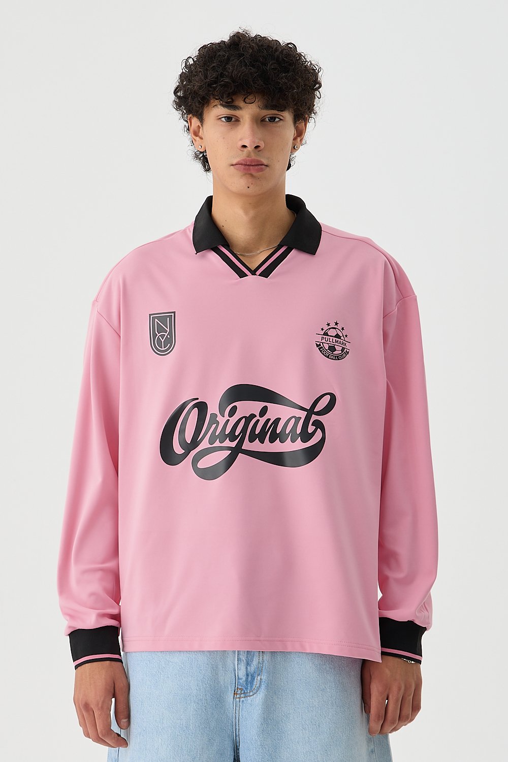 Originals Polo Yaka Forma - Pembe