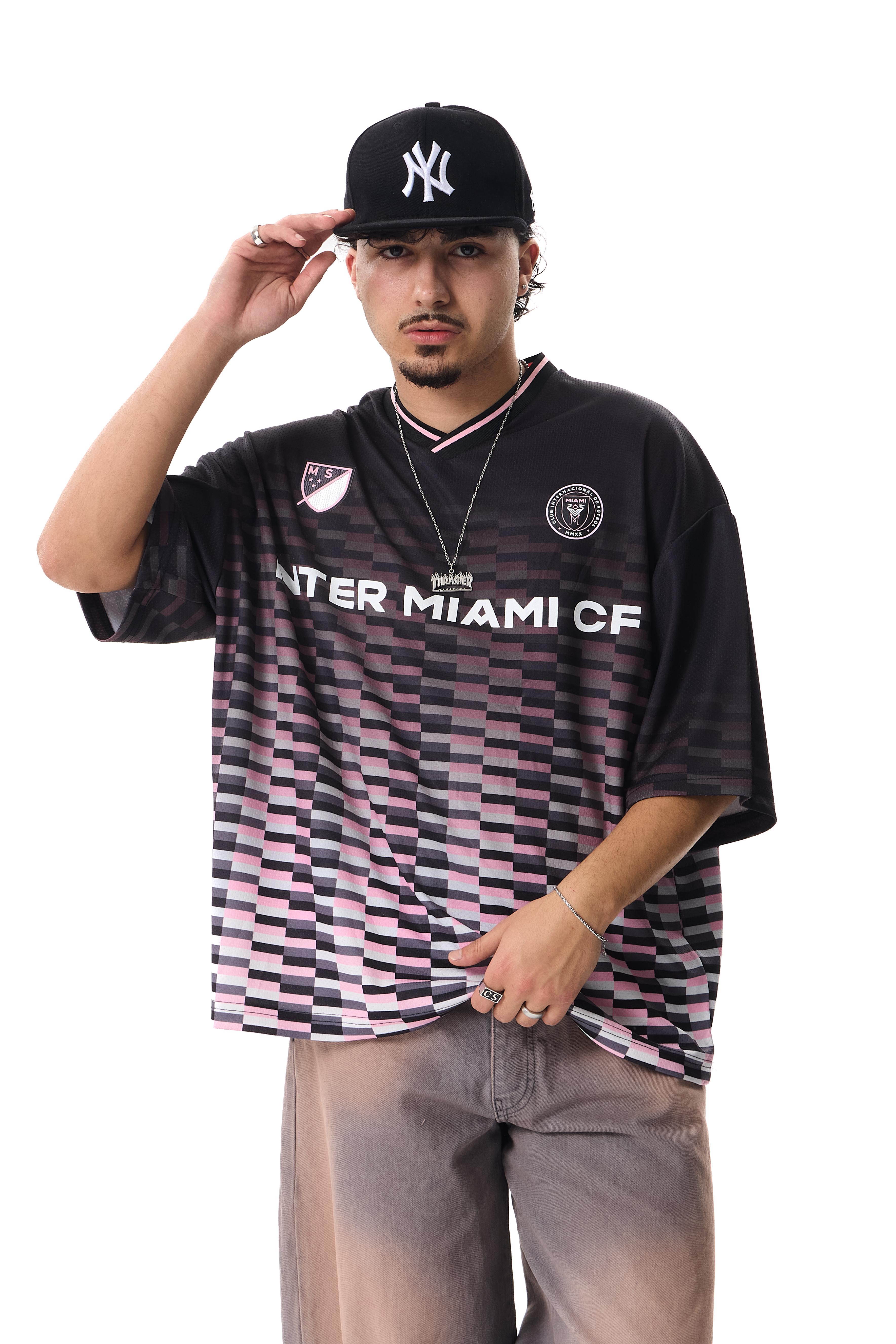 Inter Miami FC Baskılı Premium Oversize Jersey