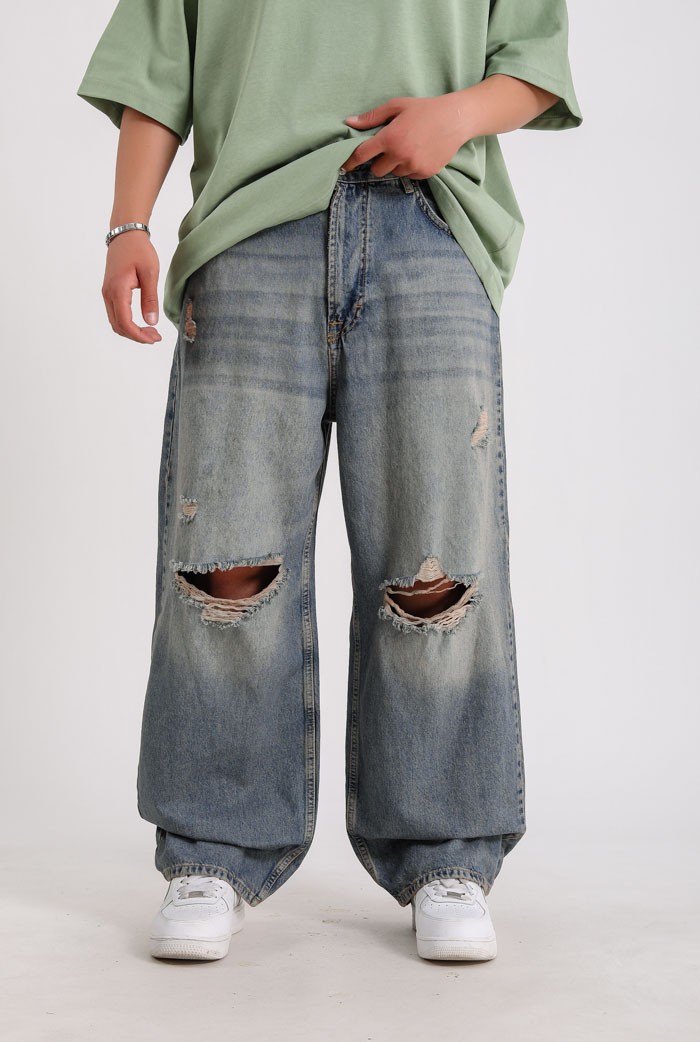 PB Skate Tint Yırtık Detay Pantolon