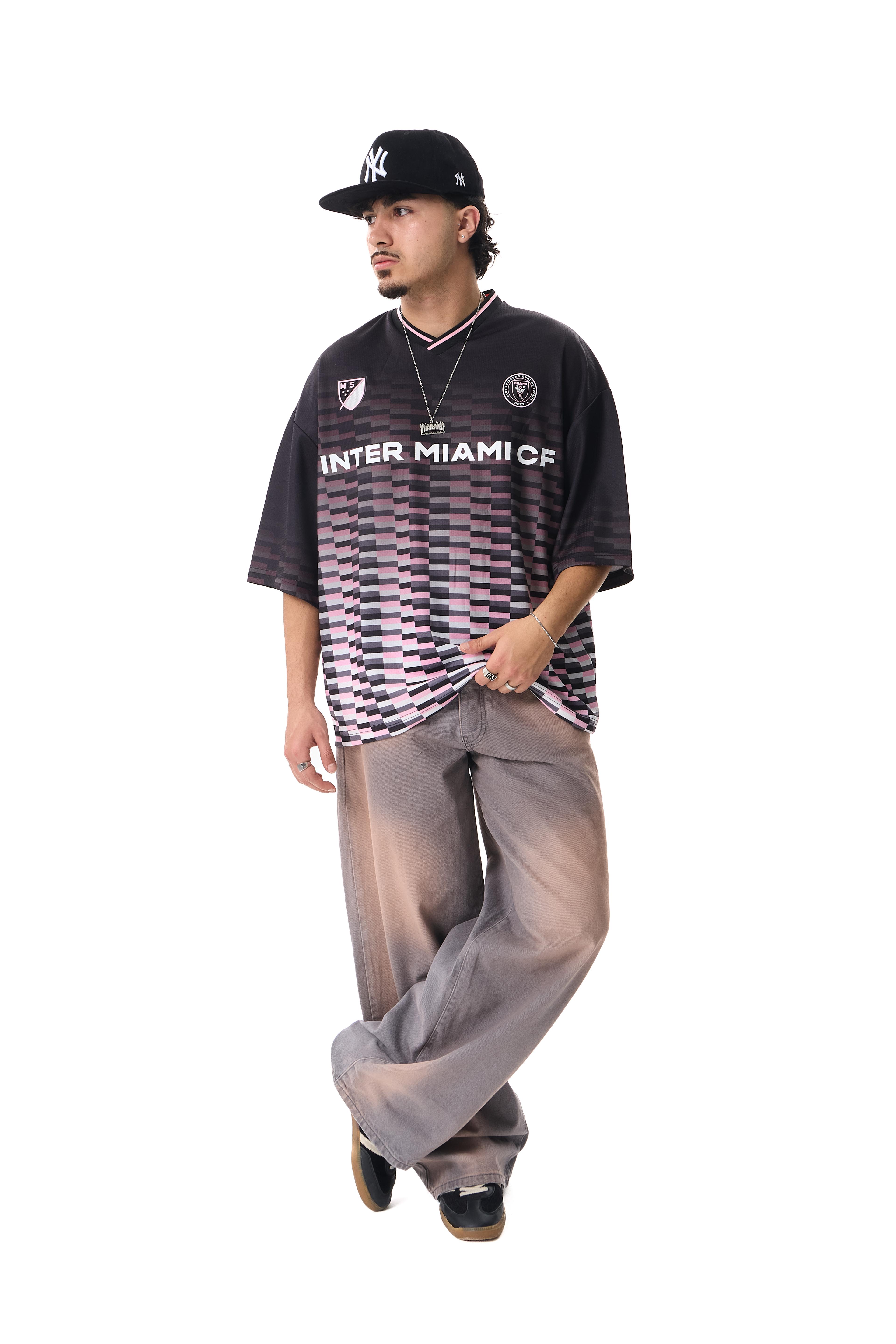 Inter Miami FC Baskılı Premium Oversize Jersey