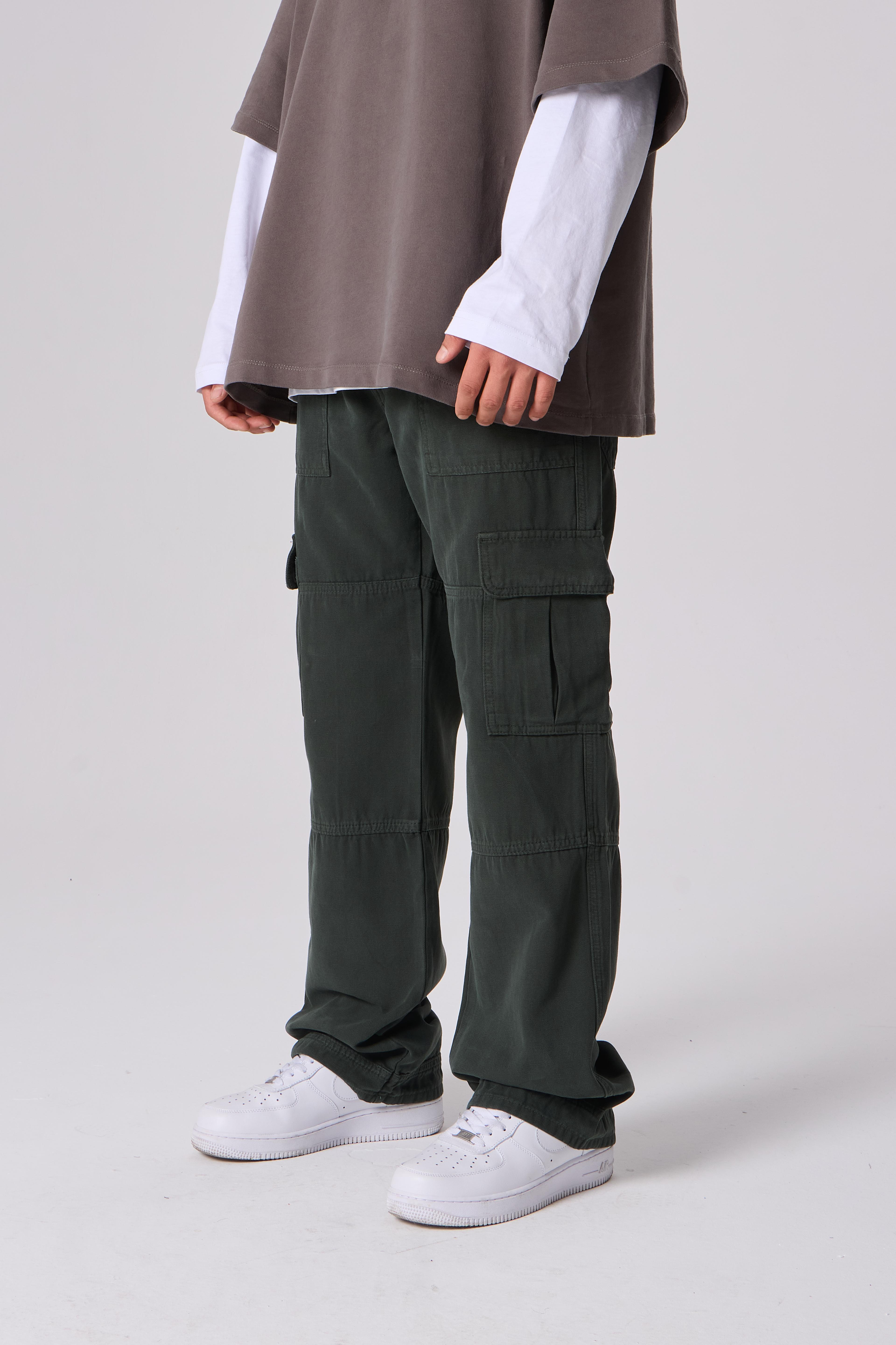 PGDR Kargo Cep Detaylı Baggy Pantolon