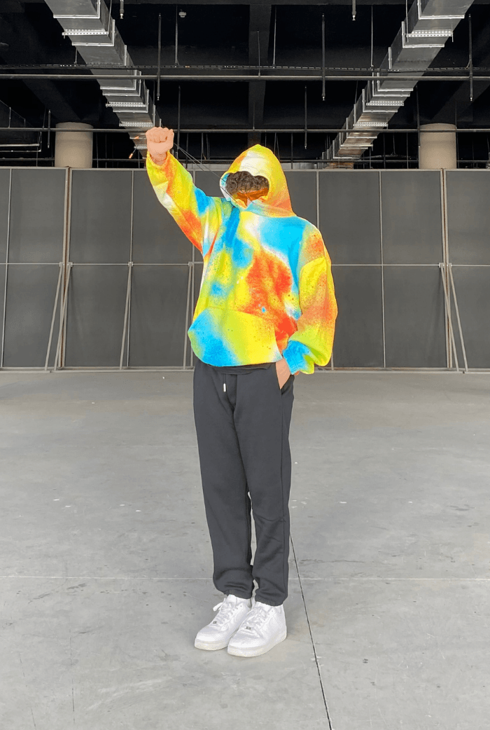 Heat Map Premium Oversize Hoodie