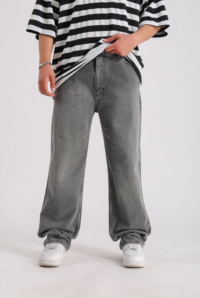 PGDR Premium Straight Baggy Pantolon - Antrasit