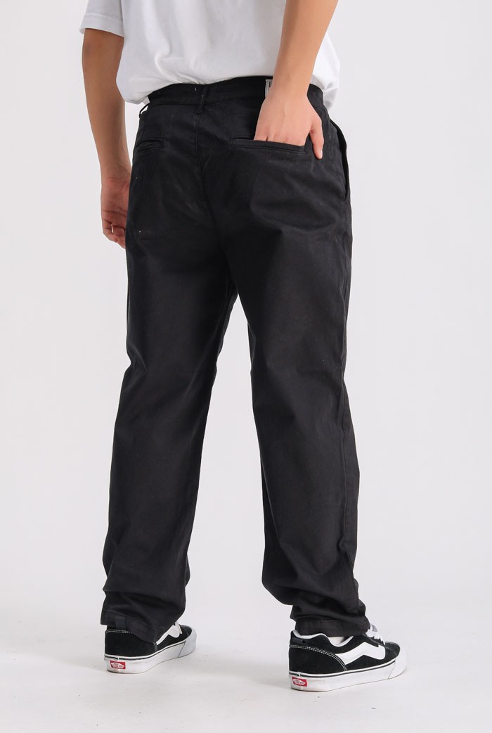 Premium Siyah Chino Pantolon